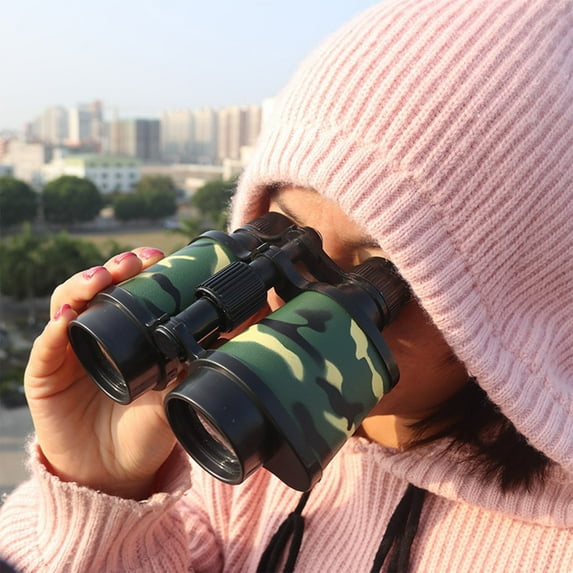 Toys for Kids Ages 4-8 Telescope for Kids 8x30 High-Resolution s Eye Protection Binoculars for Boys and Girls Gifts Kindergarten Experiment Students Glass Toy Travel Camping