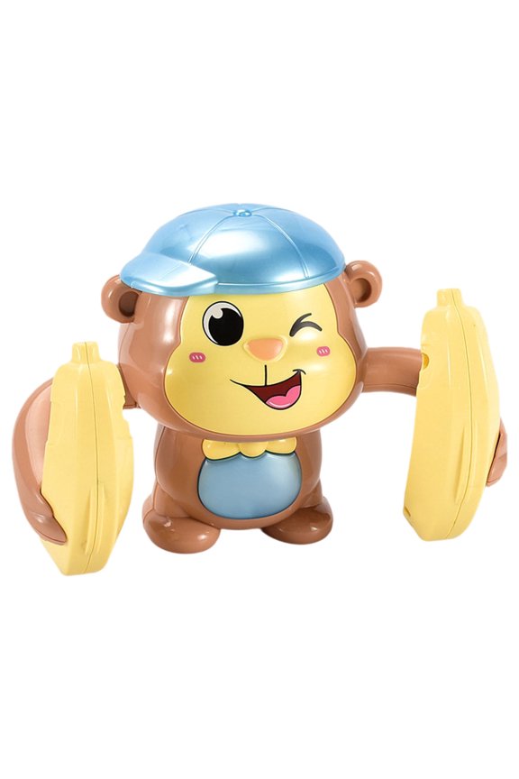 Toys Rolling Monkey Toy Music Machine for Boys and Girls Early Education Interactive