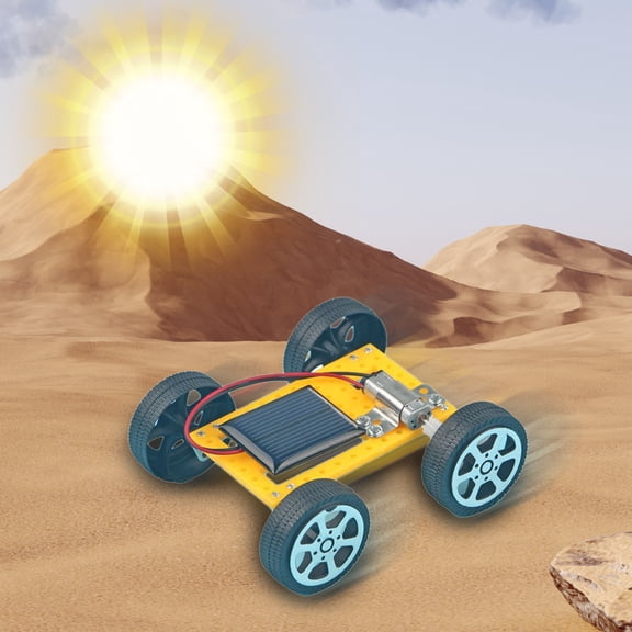 Toys Solar-Powered Car, Micro Solar Car Kit, Mini RC Water Control Toys High Protection Lithium Battery Power Supply,DIY STEM Toys