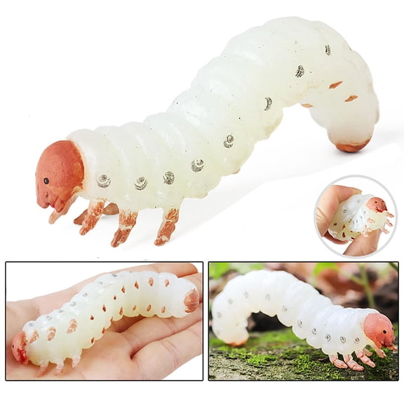 Toys Squeeze Toys Squeeze Beetle Larva Model Stress Ball Squeeze Quiet Relaxation Tool 1 Pc