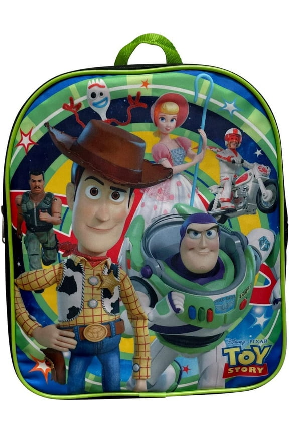Toys Story Toddle Boy 12 Inch Mini Backpack Black-Green