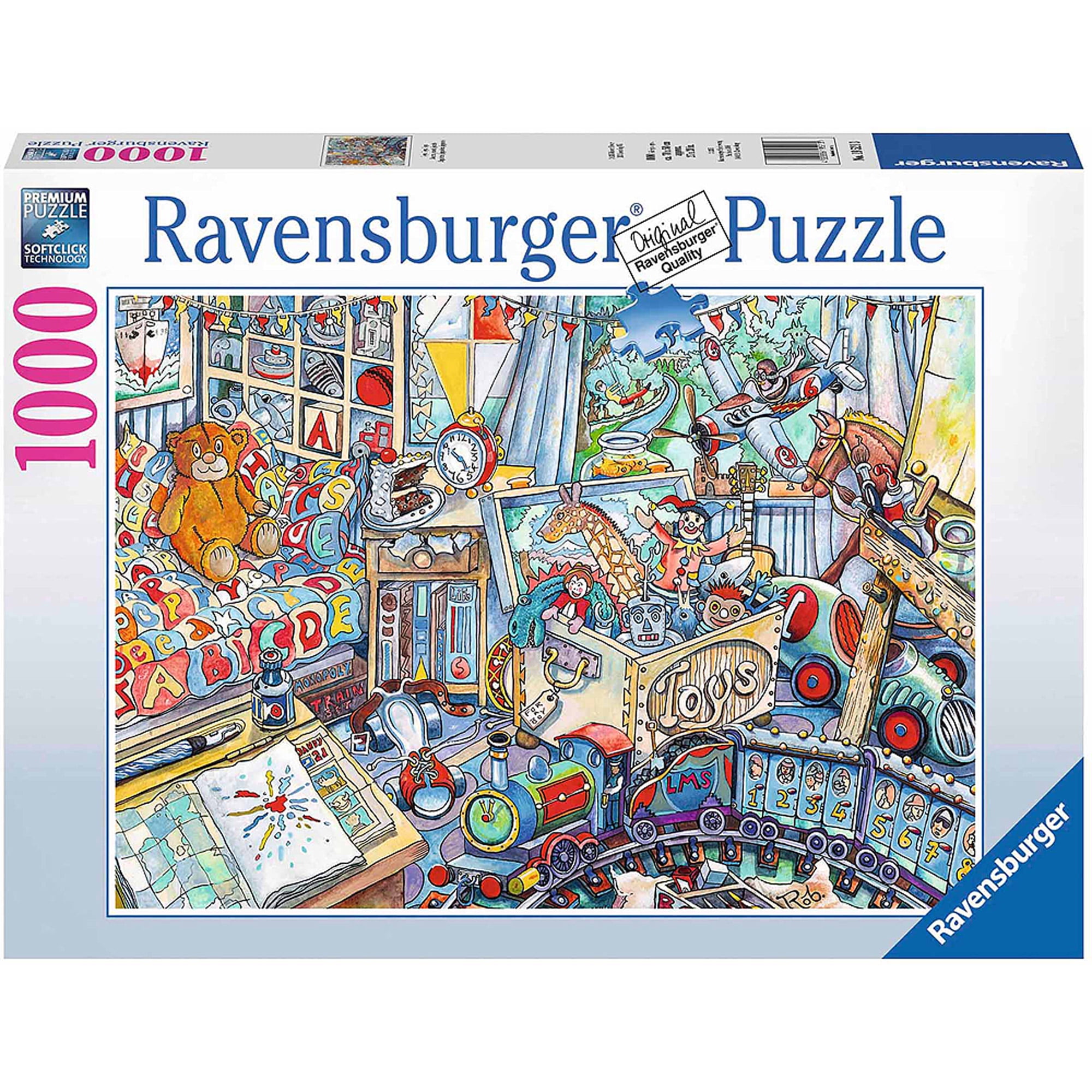 Toys, Toys, Toys,1000 piece puzzle by Ravensburger - Walmart.com