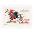 thumbnail image 1 of Toys and Trinkets (Jouets et Étrenne) - Vintage French Advertising Poster by Leonetto Cappiello c.1922 - Japanese Unryu Rice Paper Art Print (Unframed) 12 x 16 in, 1 of 4