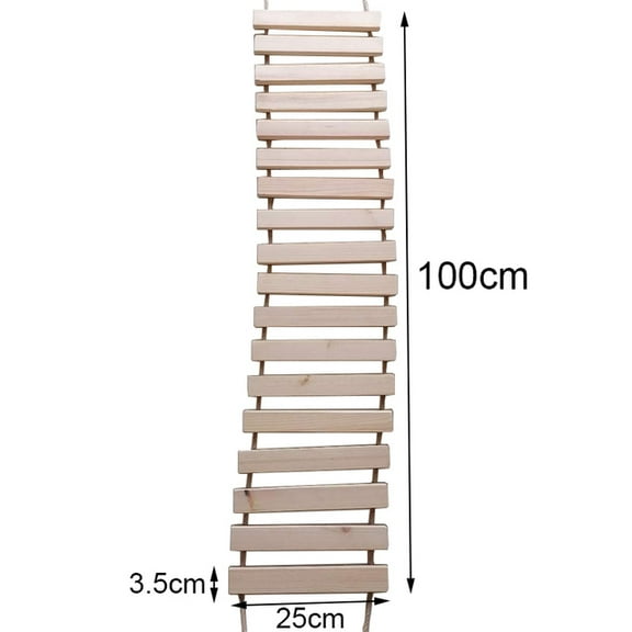 Toys Wall-mounted Activity Cat Wood Sisal Scratcher Climber Furniture Cat Bridge Rope Steps Kitten Ladder Kitten Post Wall