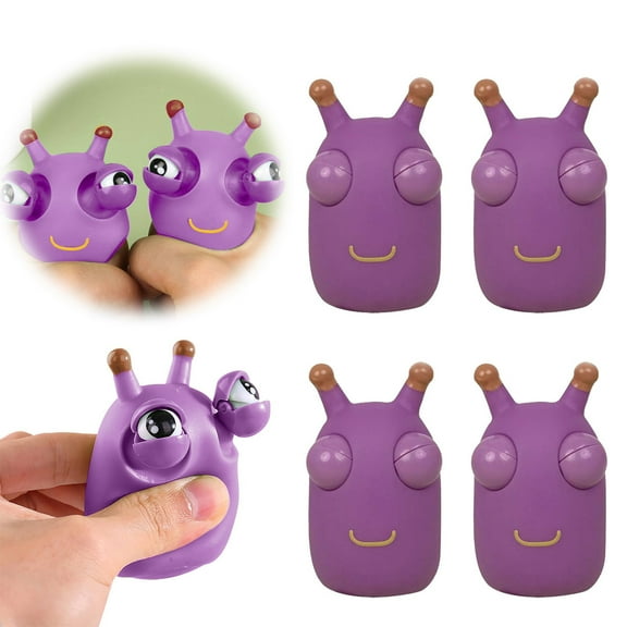Toys With Eyes Clips And Decompression Tools Small For Ventilation And Compression Games Sausage Rot 6 Cm