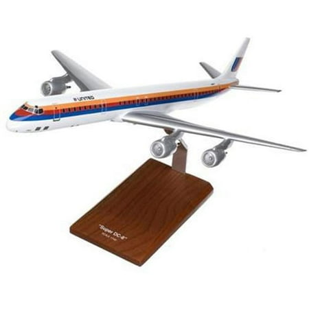 Toys and Models KDC8UAT Daron Worldwide Trading G5710 DC-8-71/73 United 1/100 Aircraft