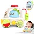 thumbnail image 1 of Baby High Chair Toy, Montessori Toys with Suction Cups Spinner, Baby Toys 6-12 Months, Baby Rattles Toys for 0 3 6 9 12 Months Boys Girls, Baby Teether Toys 3-6 Months, 1 of 7