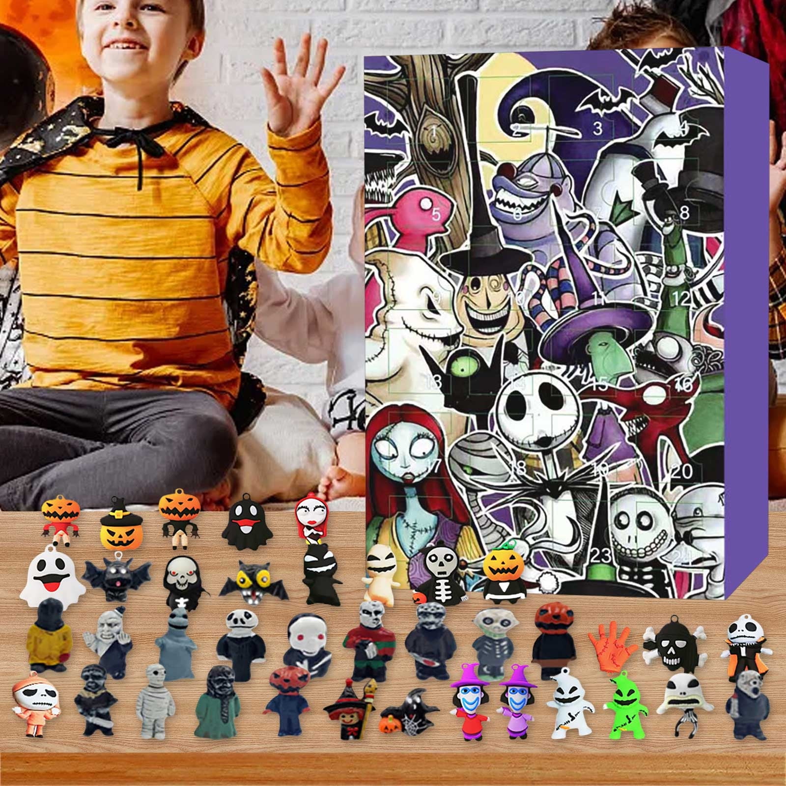 Halloween Advent Calendar For Kids 24 Days Scary Movie Halloween