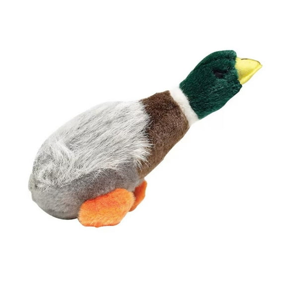Toys for Big Dogs Plush Waterfowl Birds with Squeakers Soft Fun! (14 inch Mallard)