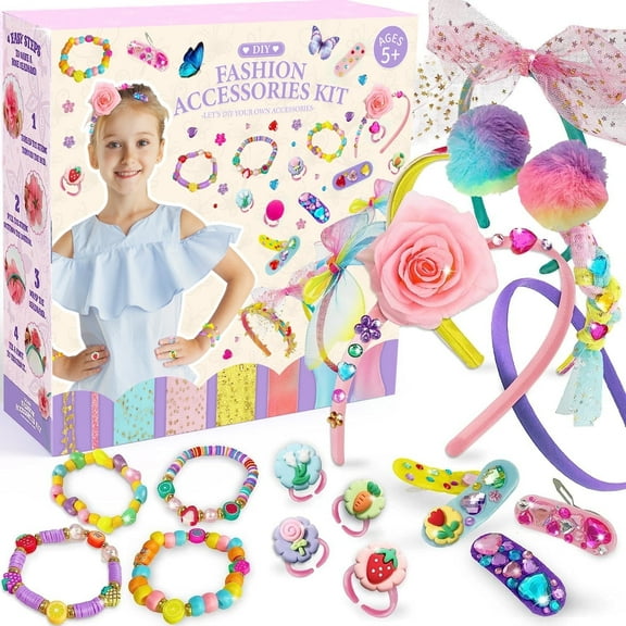 Toys for Girls 3-6 Years, Arts and Craft Kits for Kids, Girls Toys Ages 4-6, Craft Kits Toys for Little Girls Ages 3 4 5 6 7 8 9 10 11 12 Year Old