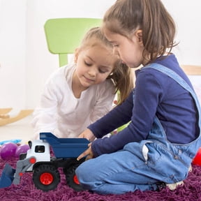 Toys for Kids Ages 4-8 Large Simulation Engineering Vehicle Excavator Bulldozer Transport Vehicle Boy Children's Toys Educational Toy Summer Savings