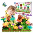 thumbnail image 1 of Toys for Toddler Girl Age 2 3 4 5, Building Blocks Stacking Toys for 2 3 4 Year Old Girls, 118PCS, 1 of 5