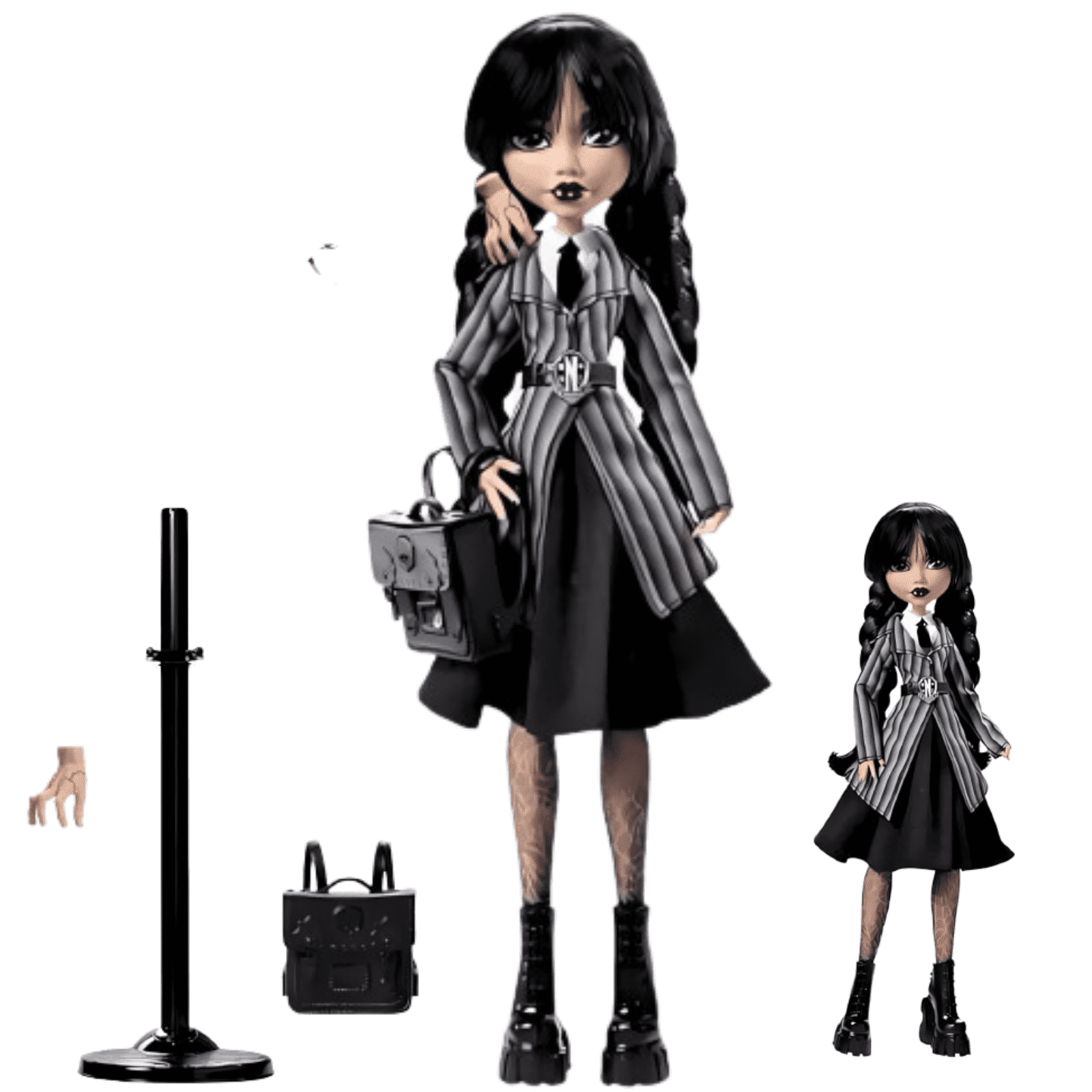 Toys girls Wednesday Doll and Accessories, Wednesday Addams Collectible