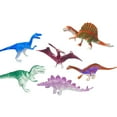 thumbnail image 1 of ToysYGift 6Pcs Mini Dinosaur Toy Set for Dino Party Favor Supplies Birthday Cupcake Decorations Plastic Figure Toys for Kids Toddler Pinata Filler School Carnival Prize Bulk Goodie Bag Stuffers, 1 of 8