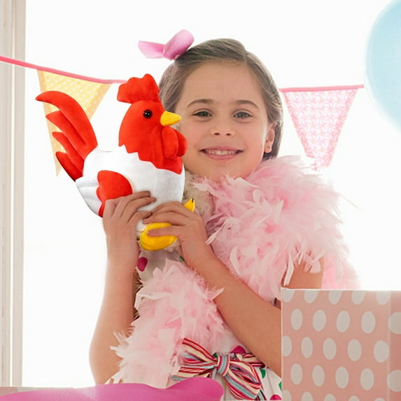 ToysYGift Chicken Stuffed Animal Plush Cute Chicken Toy Decor Doll Gifts for Girls Boys