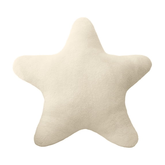 ToysYGift Star Throw Pillow,Soft Star Shaped Pillow Decorative Throw Pillows for Bed Sofa Couch,Cute Star Shaped Throw Pillows with Faux Rabbit Fur for Home Decor