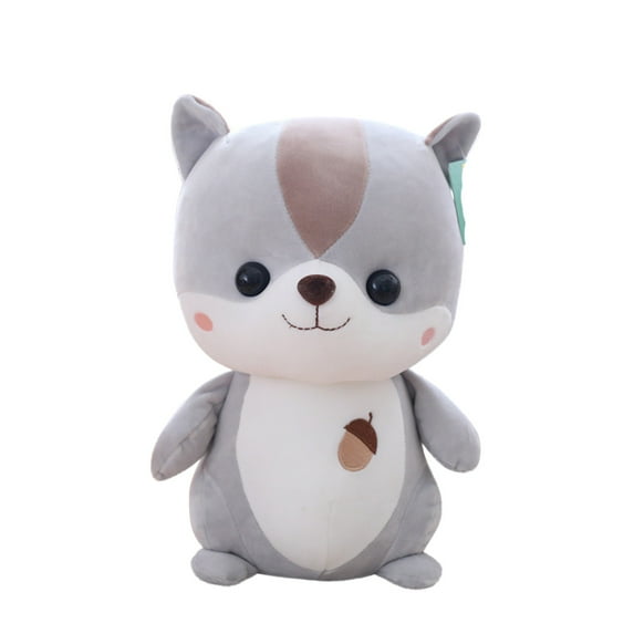 ToysYGift Cute Squirrel Plush Toy Stuffed Plush Doll Soft Throw Pillow,Cute Plush Birthday Gift Party Cartoon Plush Toy Decoration for Kids and Girls