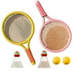 Dengmore Lightweight Kids Tennis Racket with Ball, PVC Multicolor, 40 x ...