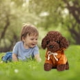 thumbnail image 1 of ToysYGift Stuffed Animal Simulation Dog, Realistic & Lifelike Soft Handmade Standing Dog Plush Toy Puppy,Christmas Birthday Gift for Boys and Girls, 1 of 3