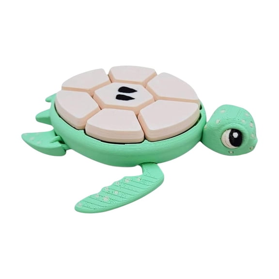 ToysYGift Turtle Fidget Toys, Fruit Series Desktop and Keychains - Sensory Figures, Mechanical Keys - Autism, ADHD, Stress, Anxiety Relief