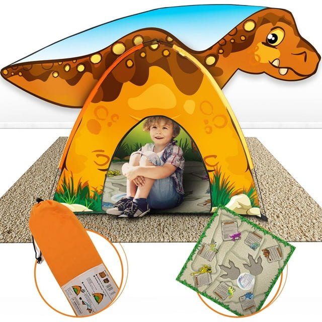 Toysical Dinosaur Discovery Kids Play Tent Fun & Imaginative Indoor