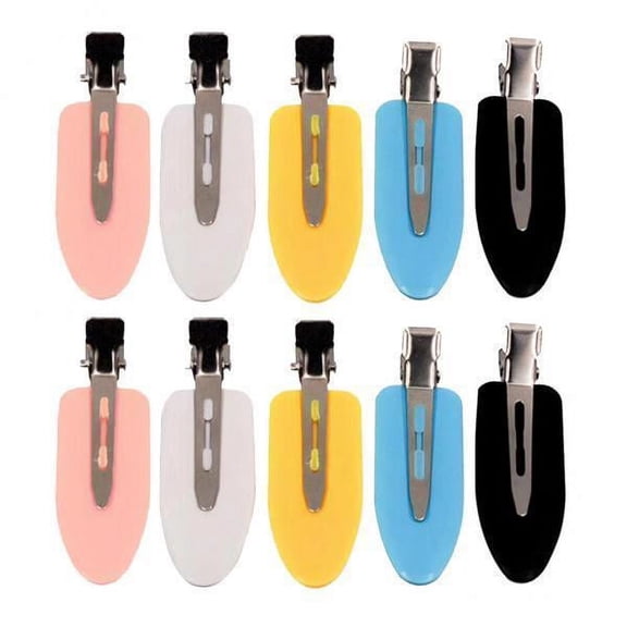 Stgfyxgs 2xWomen No Bend Hair Clips Pin Clips Makeup No Hair Clips 10 Pcs 2 Pcs