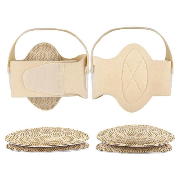 Stgfyxgs Arch Pad Arch Support Insert Breathable Soft Portable Arch Support Sleeve Arch Support Compression Band for Sandals Home Yoga Skin color