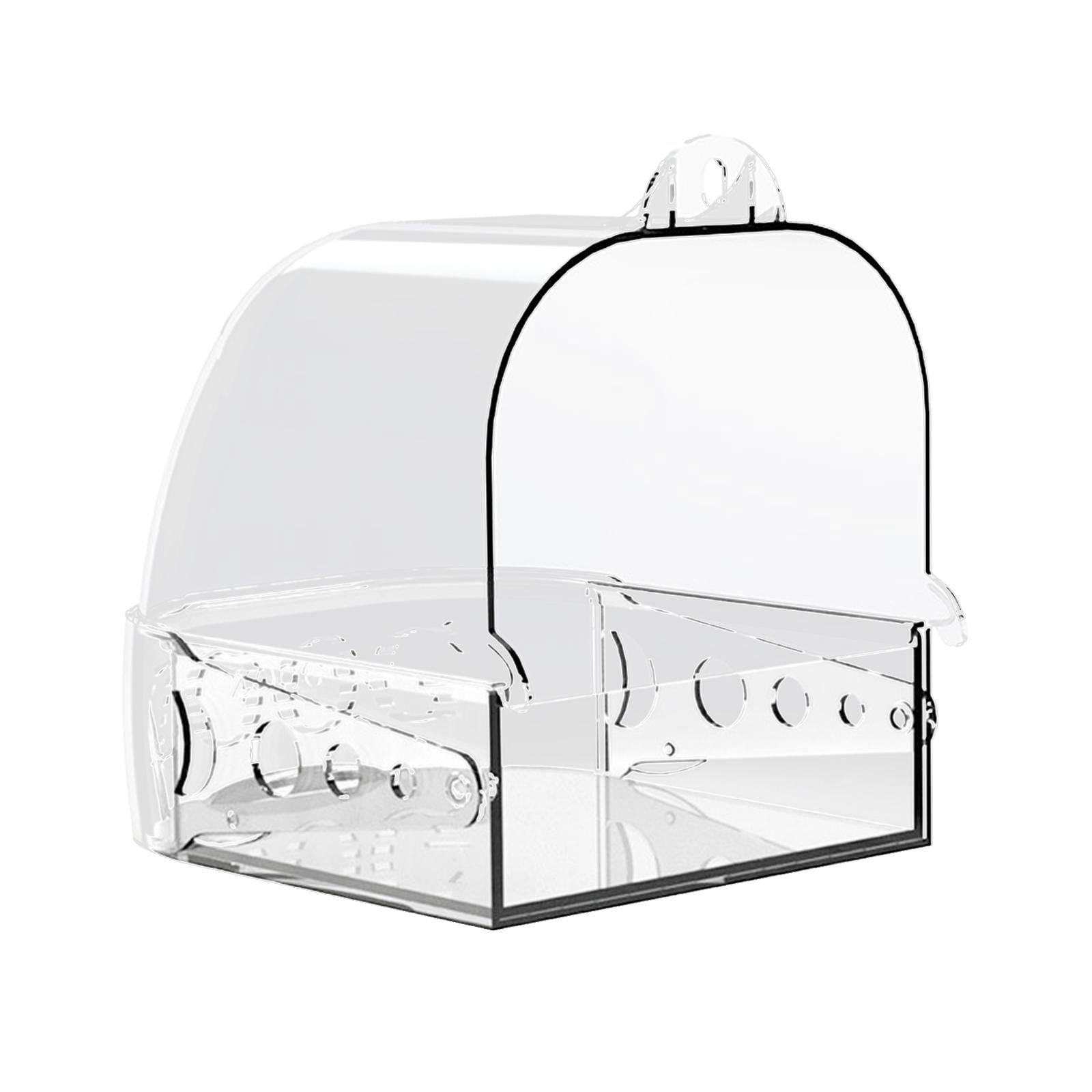 Picture of Stgfyxgs Bird Bath Birdcage No Leaks Water Bowl Caged Parrot Bathing ...