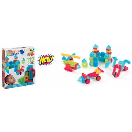 Toysmith Bristle Blocks Basic 112-Piece Set