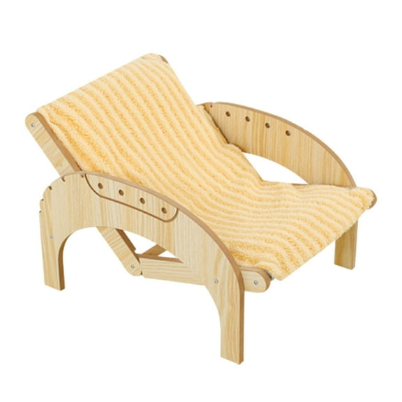 Stgfyxgs Cat Lounge Cat Hammock Elevated Bed Modern Bearing 16.53lbs Pet Cradle Bed Cat Sleeping Chair Cat Scratching Lounger Plush