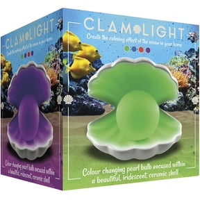 Toysmith Color Changing Led Light Pearl in Ceramic Clam Shell