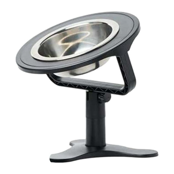 Stgfyxgs Elevated Raised Dogs Bowl Stand Dog Cat Feeder Dog Dish for 0-20 degree Adjustable