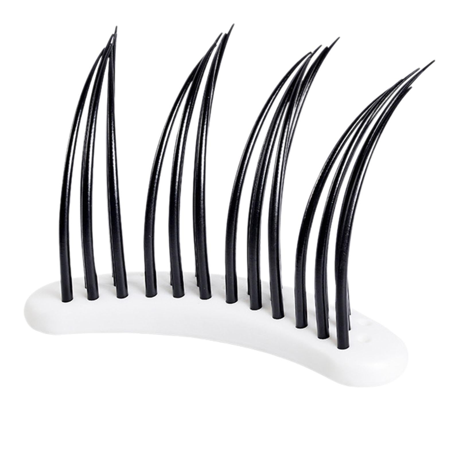 Stgfyxgs Eyelash Model with Base Makeup Portable Professional Silicone Demonstration Tools Eyelash Training for Beauty Shop