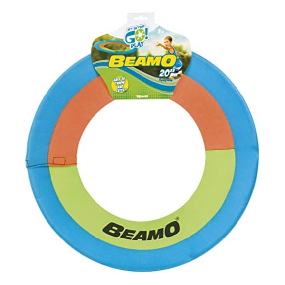 Toysmith - Get Outside GO! Beamo Flying Hoop - 20-Inch, Game for Kids and Adults