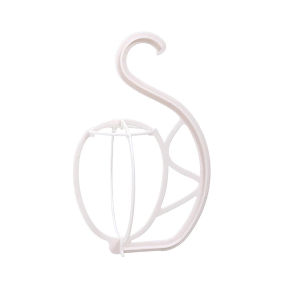 Stgfyxgs Hanging Wig Stand Wig Storage Rack Portable Durable Collapsible Wig Dryer Holder Wig Display Tool for Closet Barber Shops Wall white