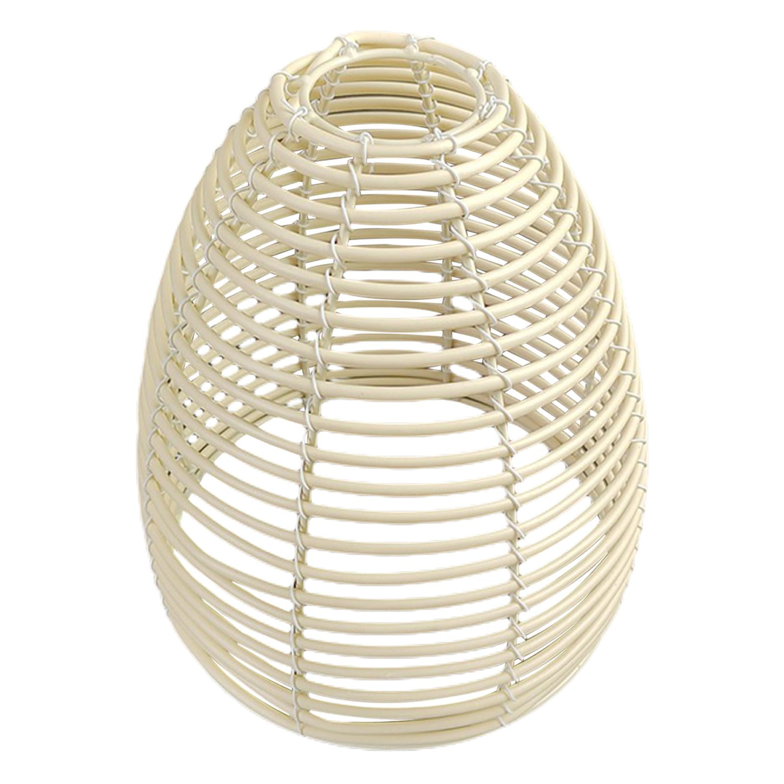 Toysmith Imitation Rattan Lampshade Ceiling Light Cover E27 Replacement