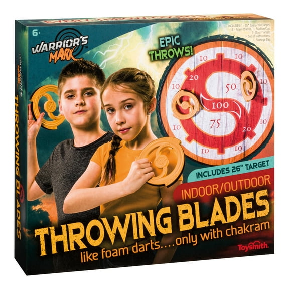 Toysmith Indoor/Outdoor Throwing Blades Target Game