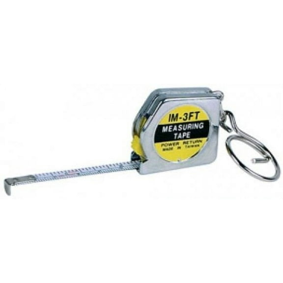 Key Chain Tape Measure, Small 1.25" [5522]