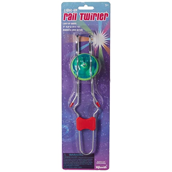 Toysmith Light-Up Rail Twirler (Colors May Vary)