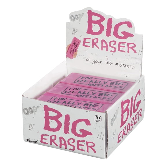 Toysmith Multi Colored Really Big Eraser Novelty