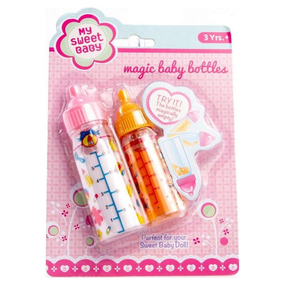 Toysmith My Sweet Baby Magic Baby Doll Bottles