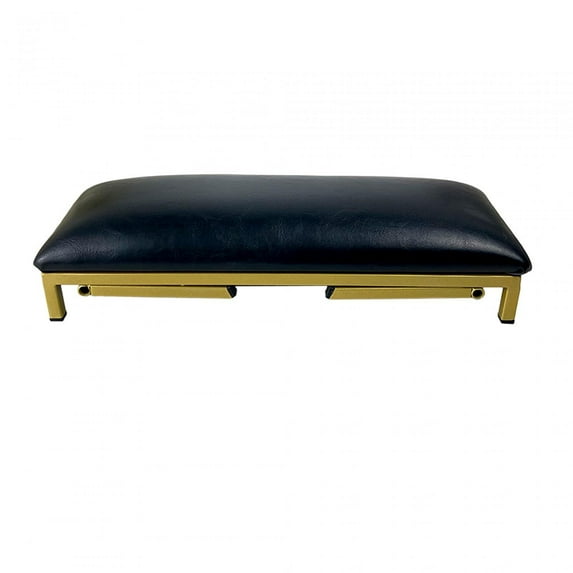 Toysmith Nail Arm Rest Cushion Manicure Nail Tool Adjustable Height Nails Cushion Hand Holder Manicure Wrist Arm Pad for Nail Beginner Black