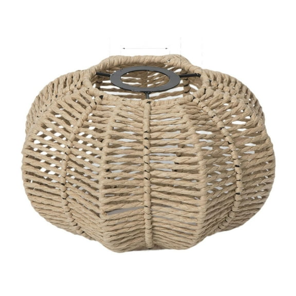 Stgfyxgs Paper Rope Lampshade Woven Pendant Lampshade for Farmhouse Table Lamps Floor L L