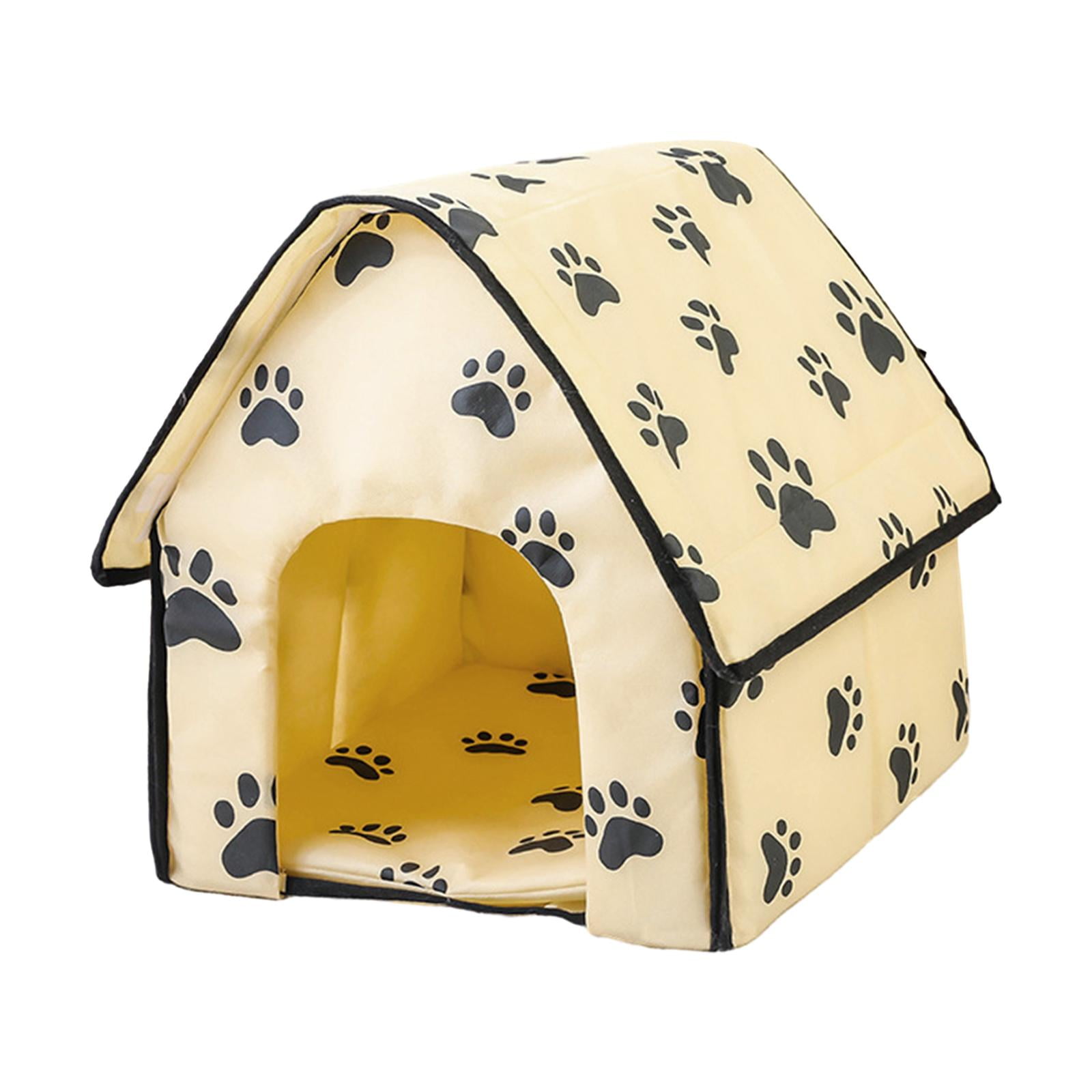 Toysmith Pet House Pet Dog Bed House Folding Hideout Anti Slip Bottom