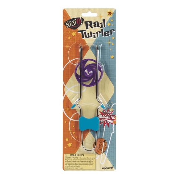 Toysmith Retro Magic Rail Twirler (colors may vary)