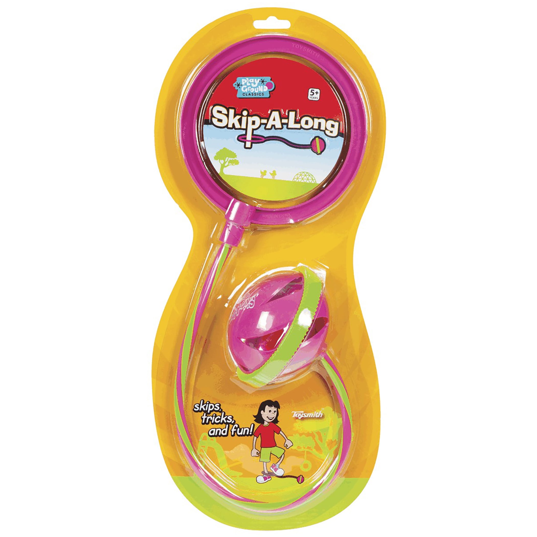Skipping toy top