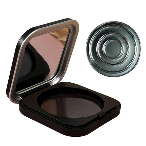Stgfyxgs Square Empty Palette Box Double Layer Reusable Mirror Inside Household Cosmetics Makeup Powder Container Empty Eyeshadow Case