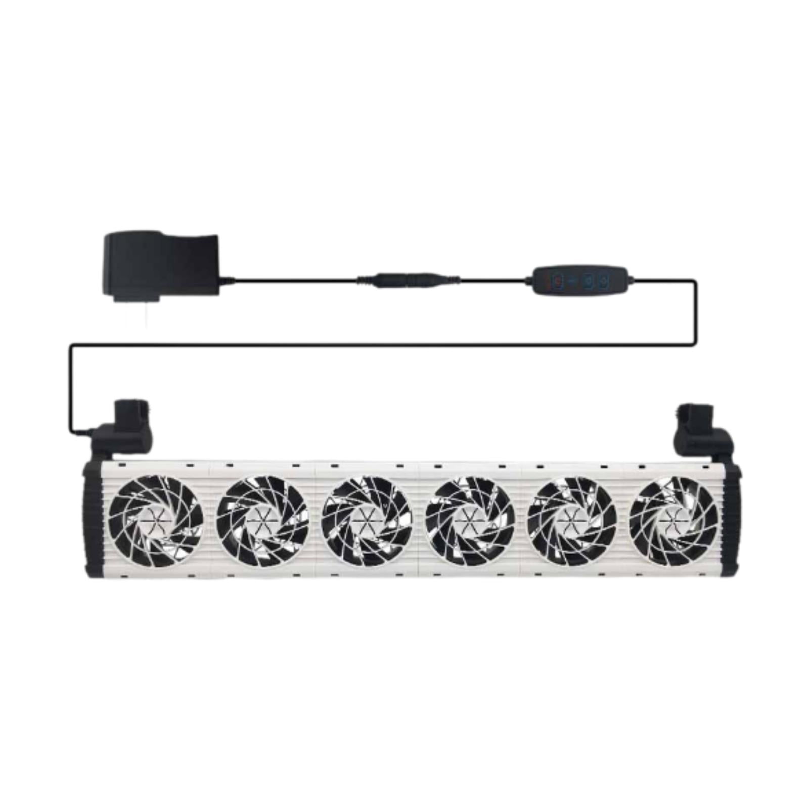 Stgfyxgs Tank Cooling Fan Aquarium Water Cooling Fan Pets Supply Six