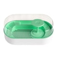 thumbnail image 1 of Toysmith Turtle Tank Terrapin Feeding Box Frog Terrapin Lake Pet Turtle Indoor Decor Small Tank es green, 1 of 9