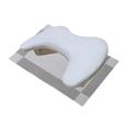 thumbnail image 1 of Toysmith U Shape Arm Rest Comfortable, Detachable Stand, Nail Hand Rest, Breathable for Women Nails Supplies Salon Home Diy and Nails Tech white with gray mat, 1 of 9